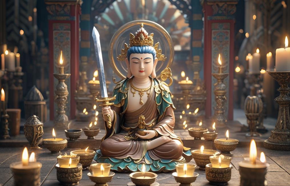 属牛和虎的本命佛虚空藏菩萨生平