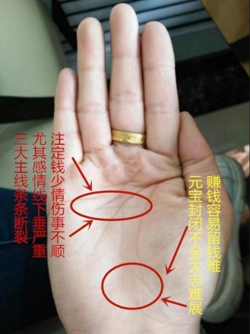 财运旺的手相