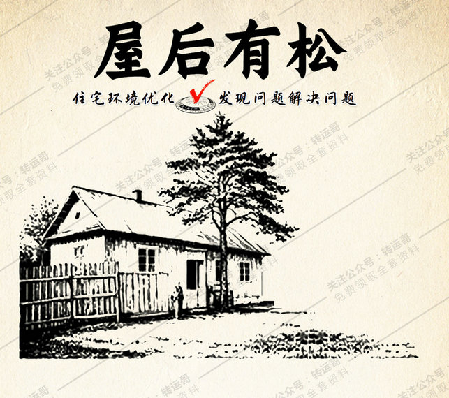 屋后有松树