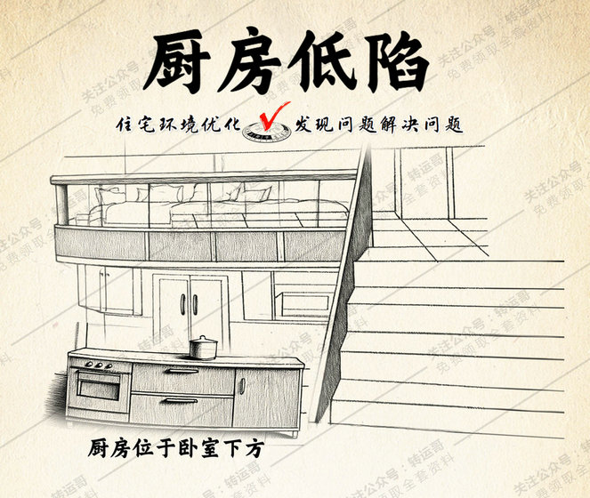 炉灶低陷