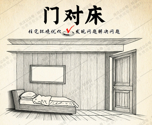 床冲门